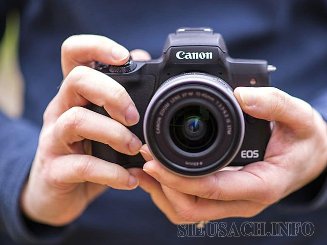 Máy ảnh ống kính rời dành cho người mới Canon EOS M50