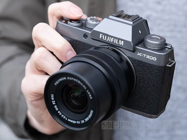 Máy ảnh ống kính rời dành cho người mới Fujifilm X-T200