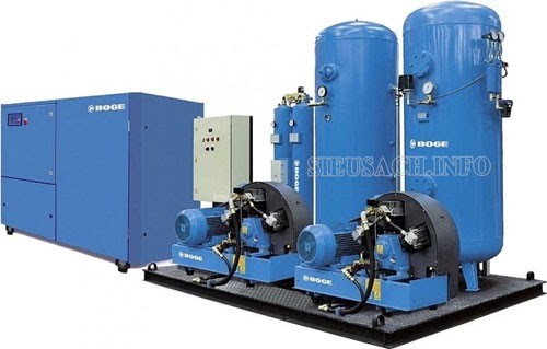 Bình chứa hơi khí nén đóng vai trò quan trọng trong hệ thống máy nén khí