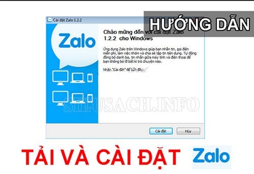Cài đặt Zalo trên máy tính Win 10