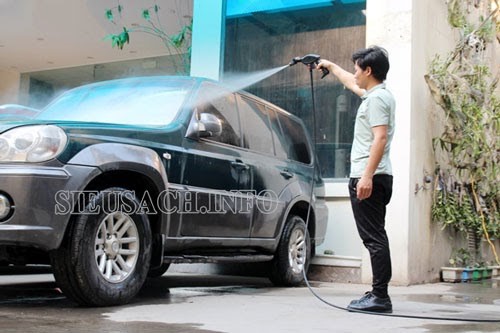 Thiết bị rửa xe  Hiroma sở hữu nhiều ưu điểm nổi bật thu hút khách hàng