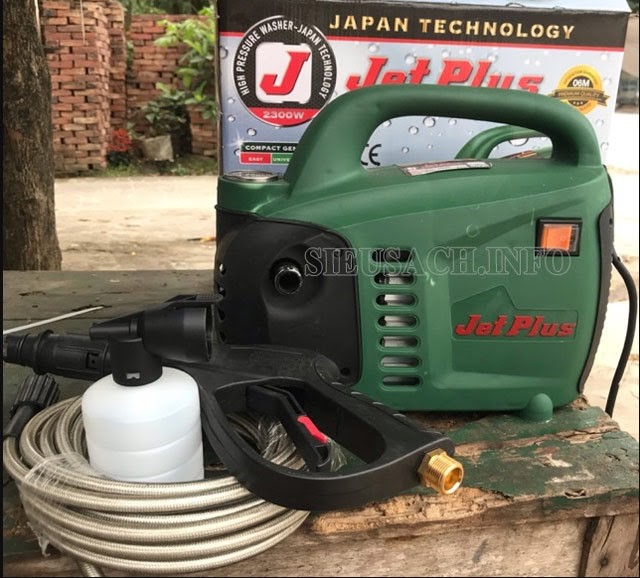 Máy rửa xe Jetplus công nghệ Nhật Bản