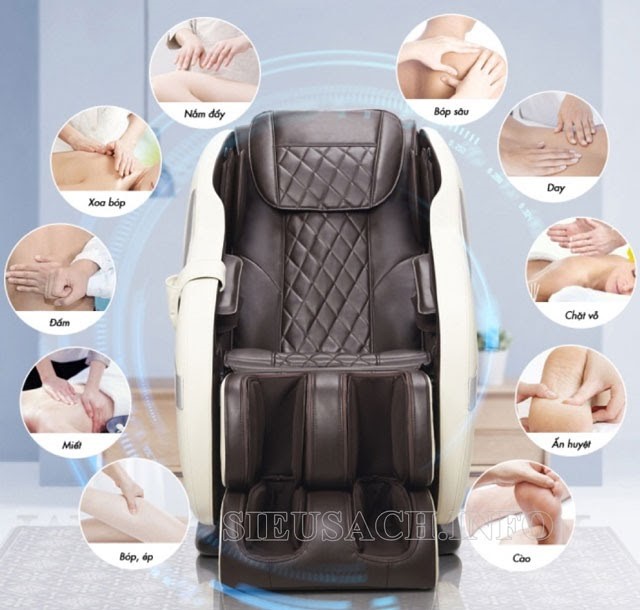 Ghế massage toàn thân Xiaomi giúp mát xa chuyên sâu