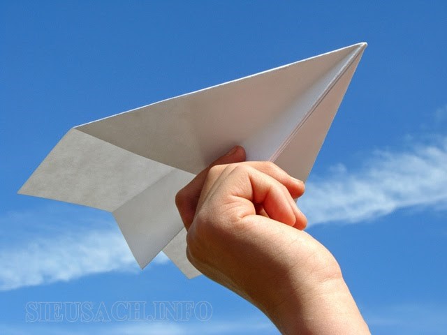 Máy bay giấy ngày càng phổ biến