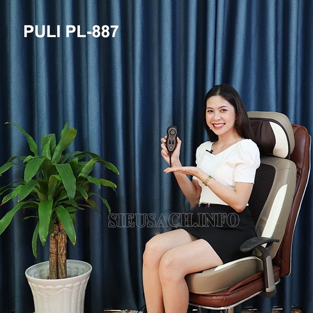 Puli PL-887 - Ứng cử viên sáng giá cho phân khúc ghế massage dưới 5 triệu đồng