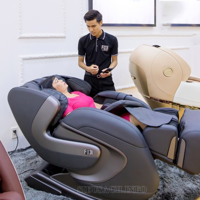 Ghế massage Fuji - sự lựa chọn tuyệt vời cho sức khỏe gia đình bạn 